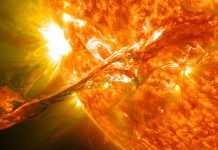 Wielka burza geomagnetyczna, zorze polarne za oknem