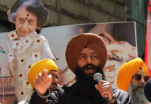 Sikhijski protest przed konsulatem Indii w Vancouver