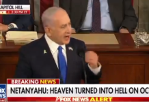 Owacje w Kongresie dla “bezczelnego kłamcy”