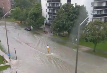 Podtopienia i powodzie w Mississaudze