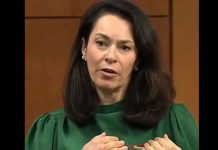 Posłanka NDP upomniana za pro palestyńską przypinkę