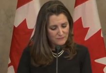 Christia Freeland podała się do dymisji – preludium upadku rządu?