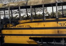 Drugi szkolny autobus elektryczny Lion Electric w płomieniach