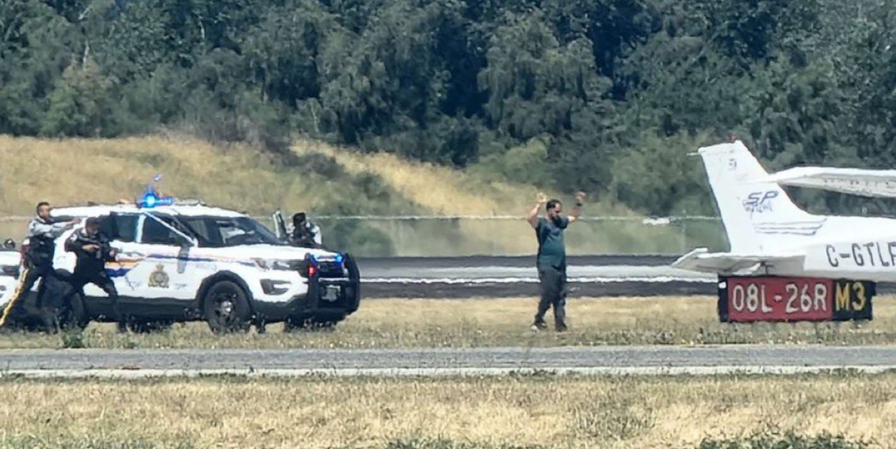 Uprowadzona awionetka zamknęła lotnisko w Vancouver