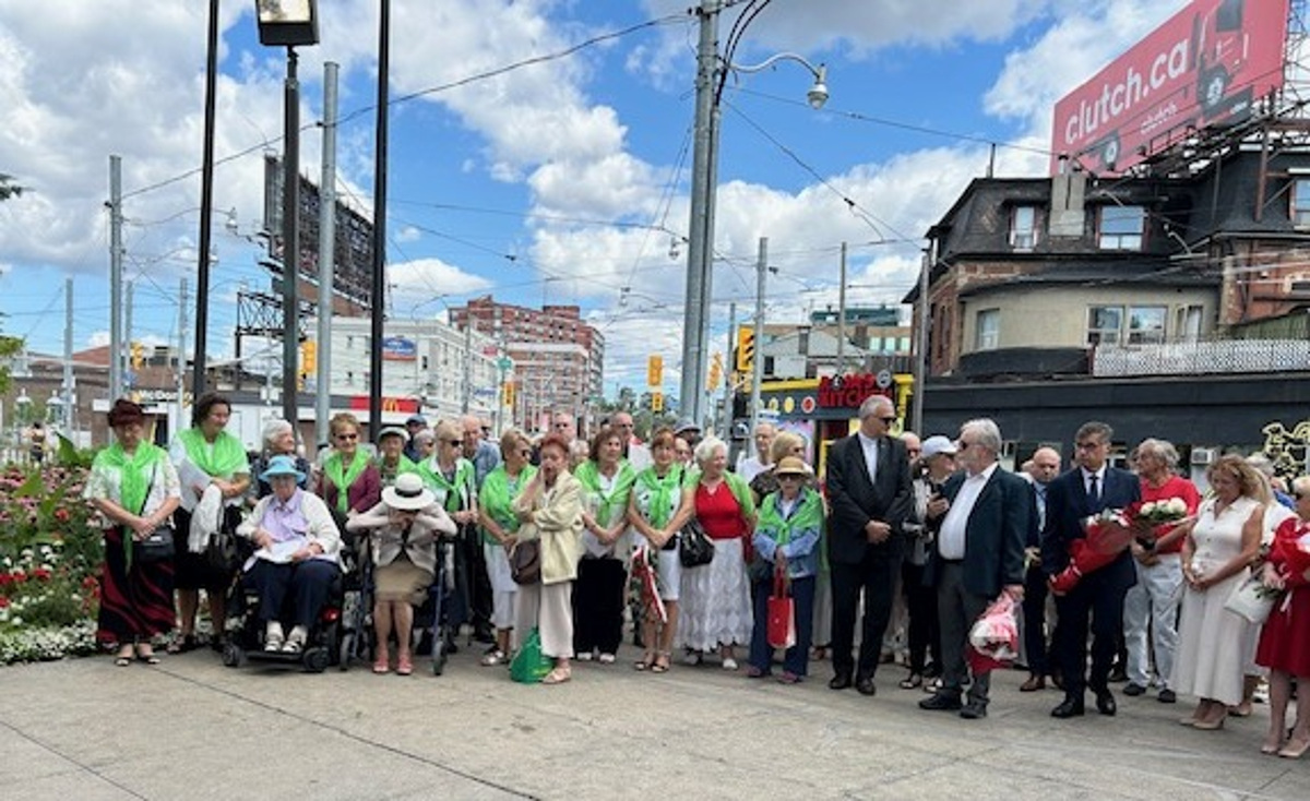 Z życia Kongresu Polonii Kanadyjskiej, Oddział Toronto. 81. Rocznica wybuchu Powstania Warszawskiego.