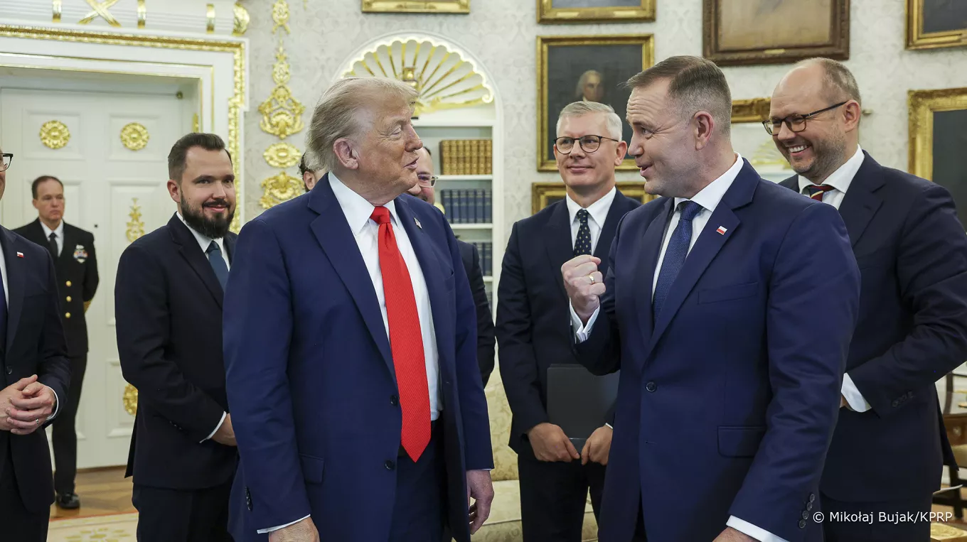 Nawrocki – Trump: rozmowy na temat bezpieczeństwa