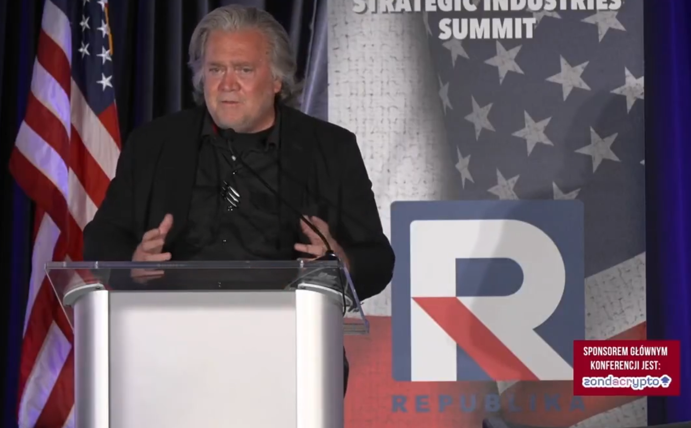 Bannon: Największym zagrożeniem dla Polski są globaliści w Warszawie