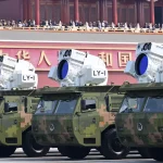 Broń zaprezentowana przez Chiny na paradzie zwycięstwa