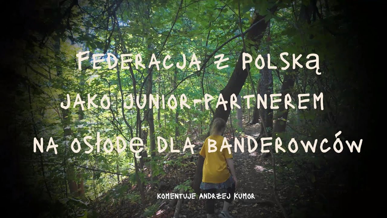 Federacja z Polską jako juniorpartnerem na osłodę dla banderowców