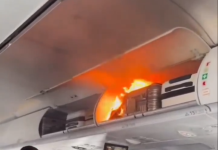 Power bank zapalił się w bagażu podręcznym