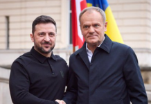 Zełeński z Tuskiem o zbrojeniu przez Polskę Ukrainy