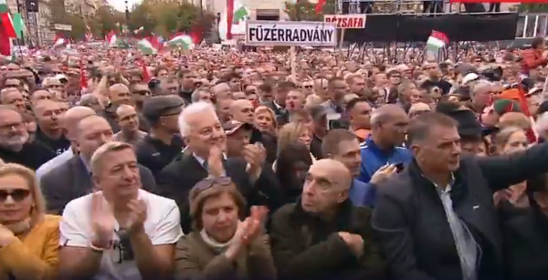 Węgrzy maszerowali dla pokoju