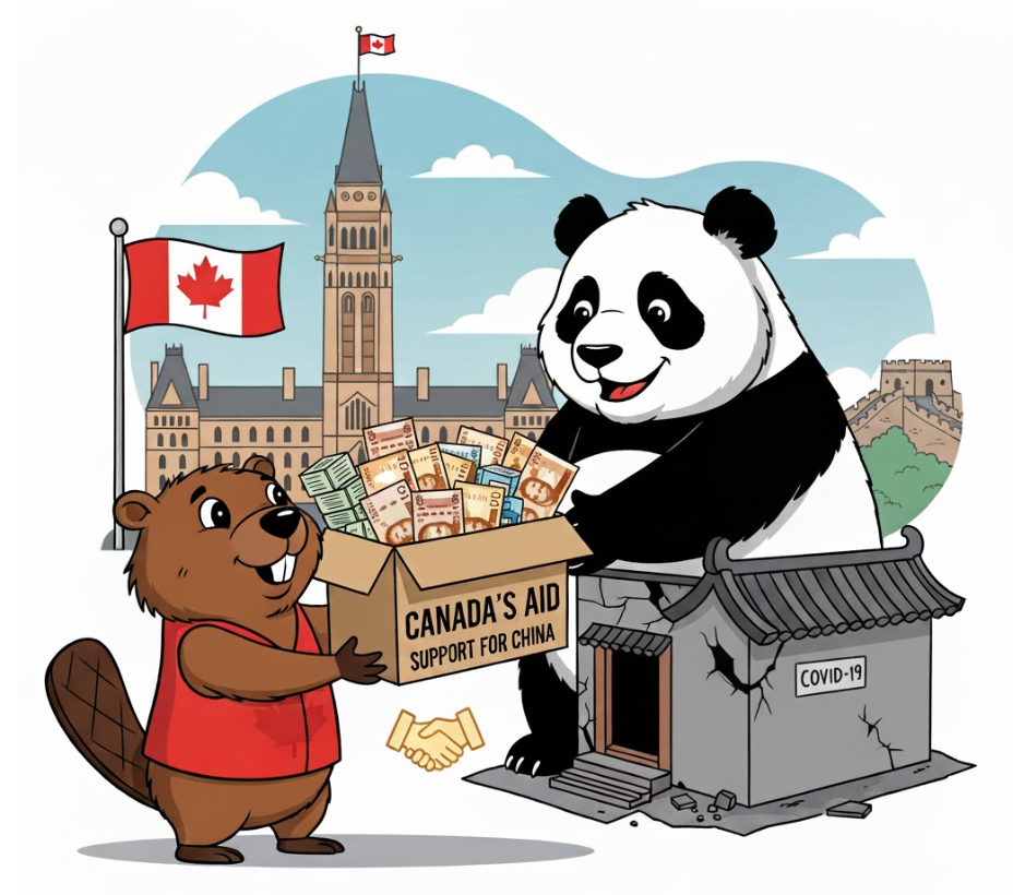 Kanadyjski podatnik od 2015 roku wydał na pomoc dla ChRL 109 mln dol.