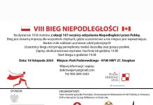 Bieg Niepodległości w parku Paderewskiego