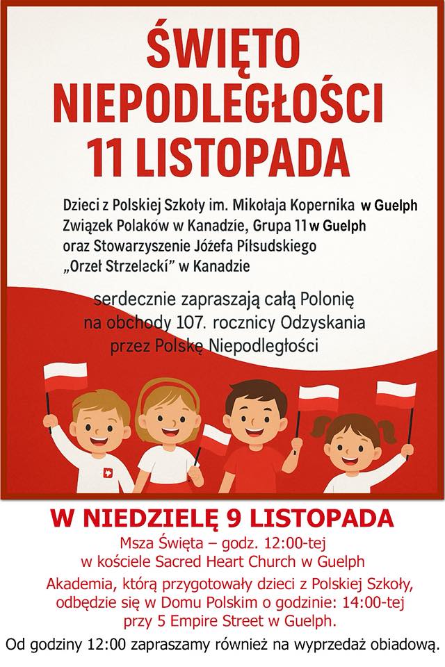 Święto 11 Listopada w Guelph