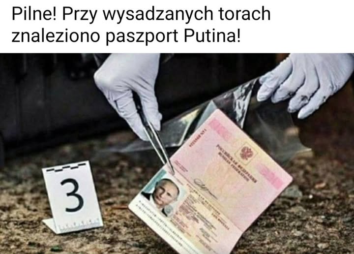 KUMOR: Paszport Putina przy torach