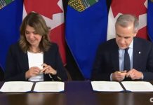 Alberta i federacja podpisały list intencyjny w sprawie budowy ropociągu nad Pacyfik