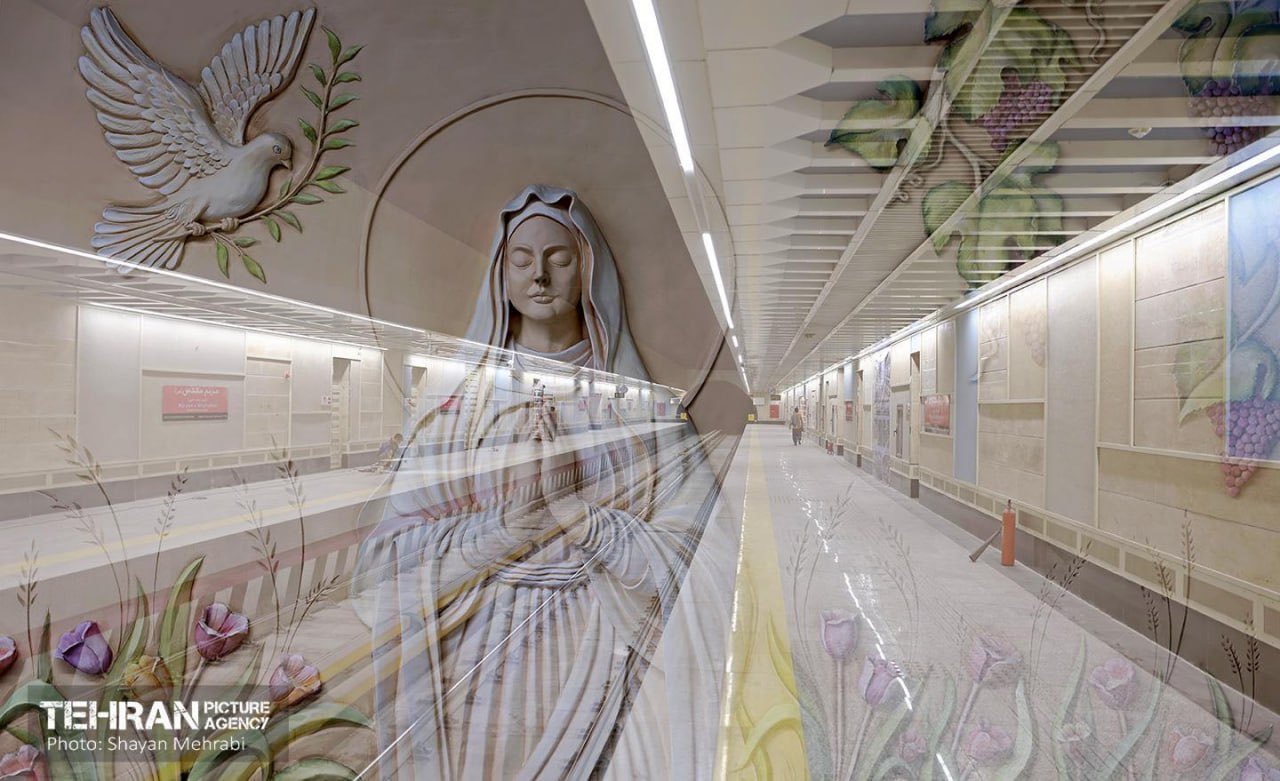 W Teheranie otwarto stację metra Najświętszej Marii Panny