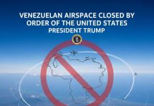 Trump zamknął przestrzeń powietrzną Wenezueli