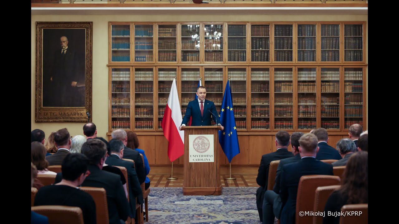 Doniosłe przemówienie Prezydenta RP na Uniwersytecie Karola w Pradze