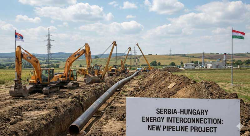 Węgry integrują się energetycznie z Serbią