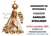 Spotkanie z Księdzem Karolem Stehlinem