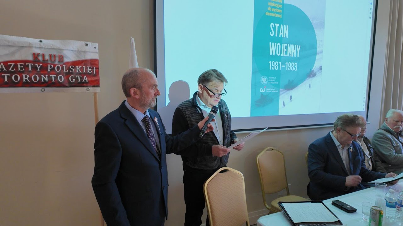 Spotkanie z byłymi działaczami opozycji antykomunistycznej Mississauga 2025