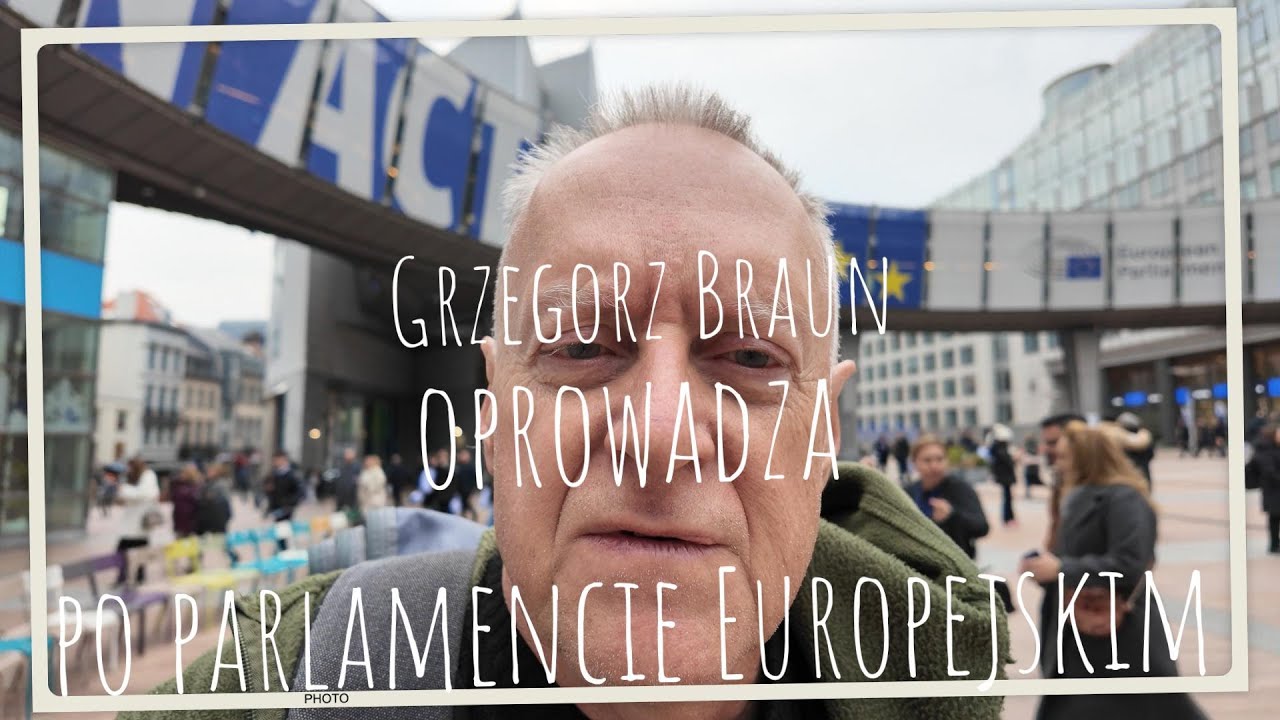 Grzegorz Braun oprowadza po Parlamencie Europejskim cz. 1