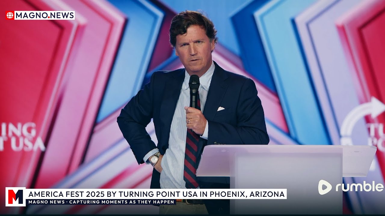 Młodzi konserwatyści są dynamiczni i mają wiele pomysłów: AmericaFest 2025. Iskrzyło między Carlsonem a Shapiro