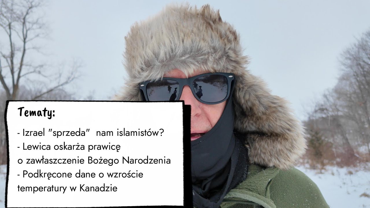 Izrael “sprzeda” nam islamistów, zawyżone temperatury, prawica i Boże Narodzenie – komentuje A. Kumor