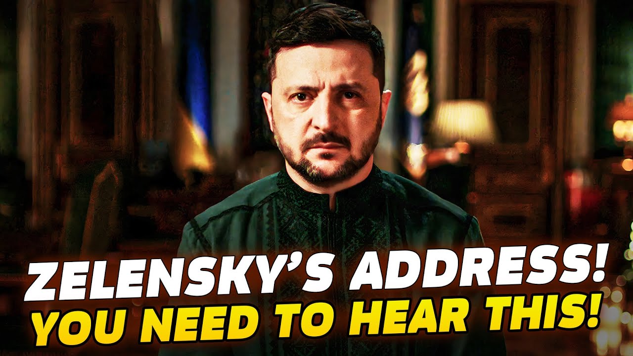 Zełeński na Nowy Rok