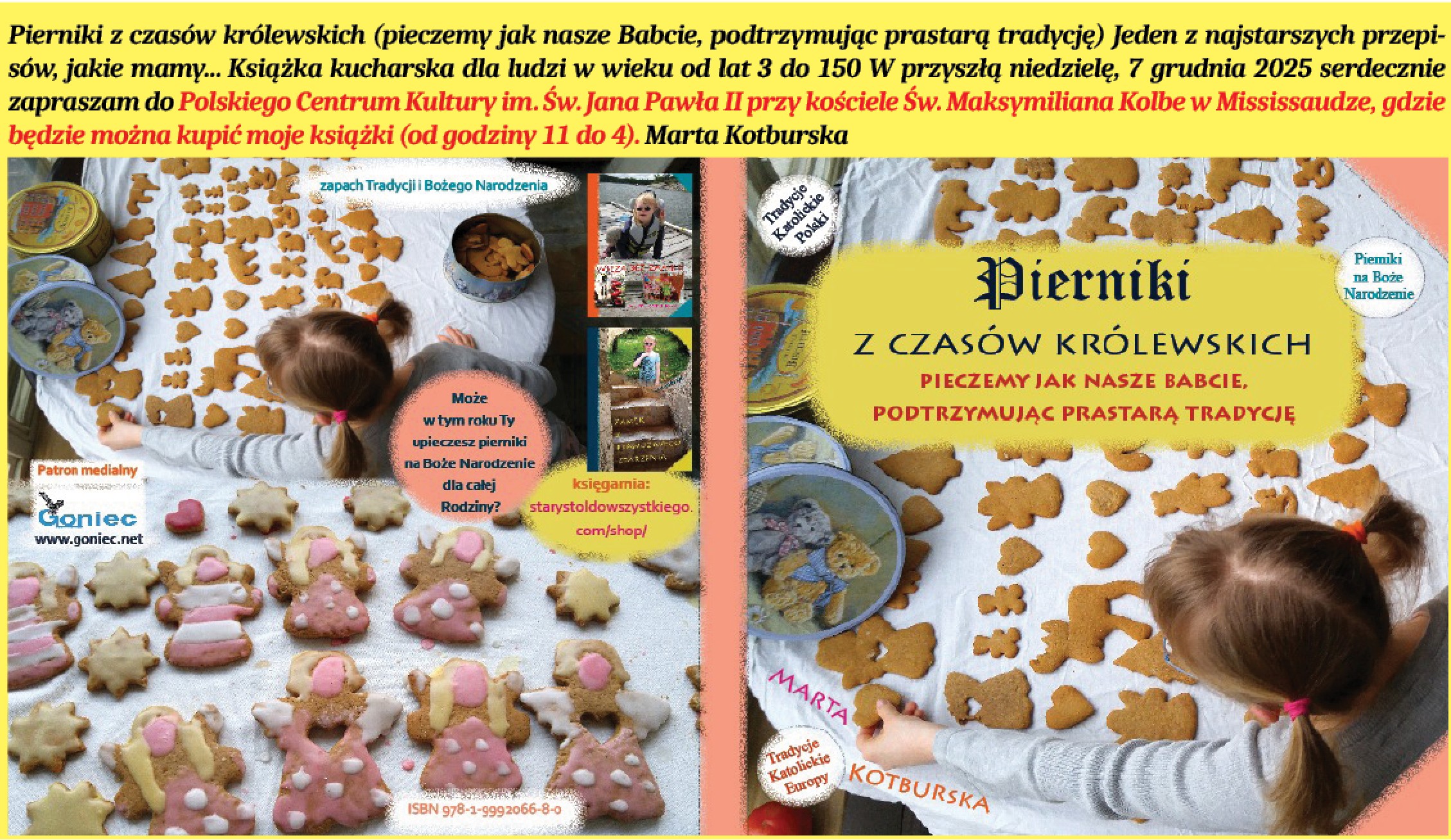 Marta Kotburska zaprasza do Centrum św. Jana Pawła II w Mississaudze