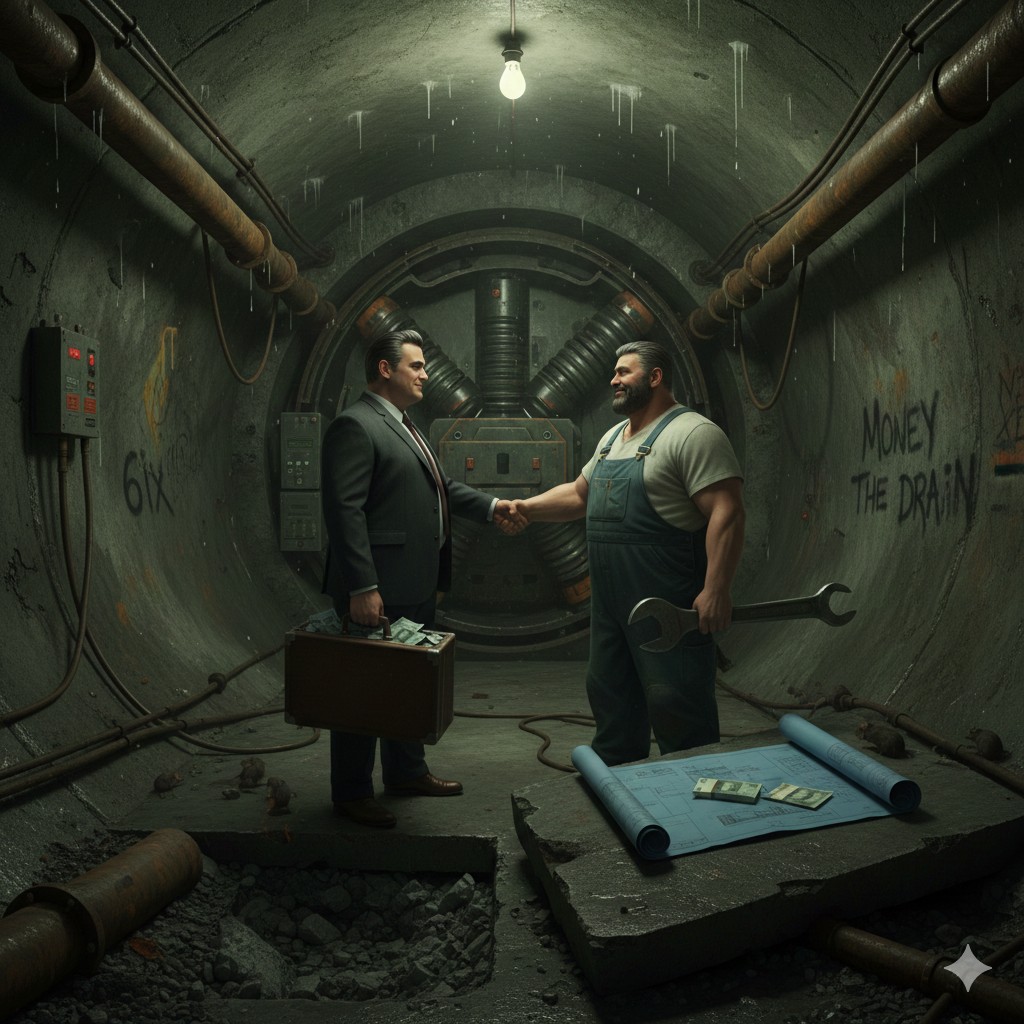 Pięcioletni zakaz uczestnictwa w przetargach za milionowy przewał