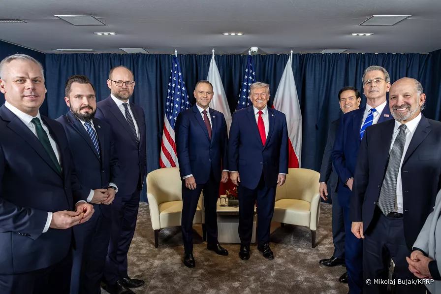 Nawrocki – Trump na marginesie Davos