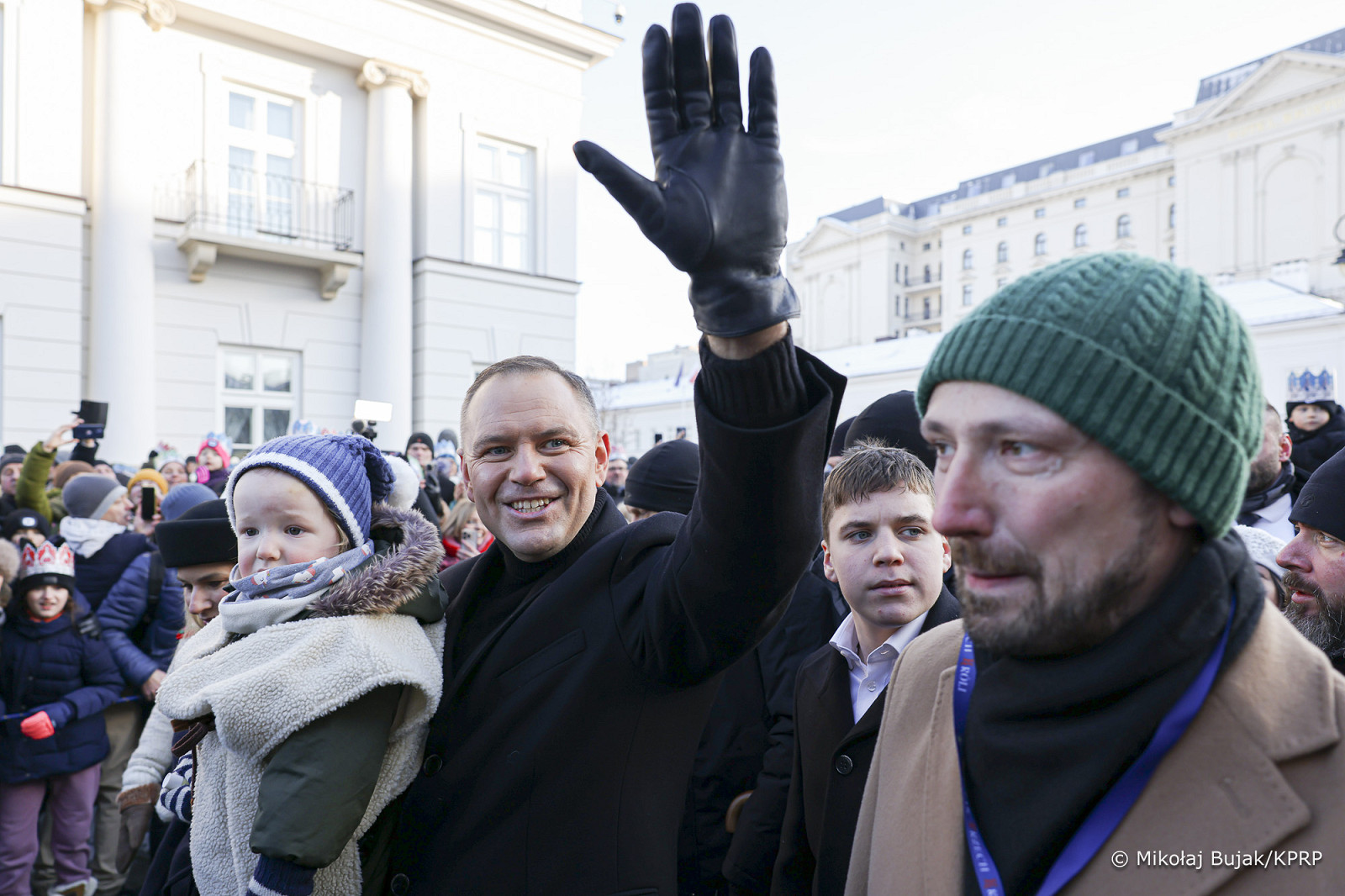 Prezydent RP Karol Nawrocki z Małżonką Martą Nawrocką wzięli udział w odbywającym się w Warszawie Orszaku Trzech Króli.