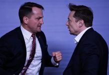 Radosław Sikorski-Elon Musk: wymiana ciosów. W tle naprowadzanie dronów