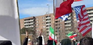 Emigranci irańscy w Toronto dziękują za atak