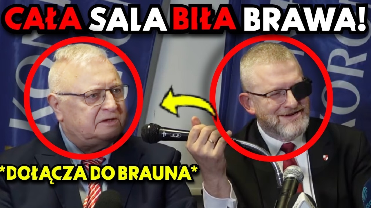 Stanisław Tymiński, Grzegorz Braun i Andrzej Kumor w Warszawie