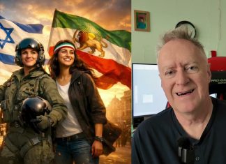 Izraelska pilotka bombami wyzwala swą irańską siostrę