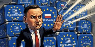 Legieć: „Prezydent Polski blokuje unijne kredyty na zakup sprzętu wojskowego dla swojego kraju”