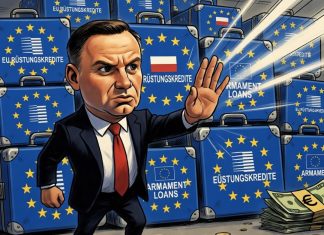 Legieć: „Prezydent Polski blokuje unijne kredyty na zakup sprzętu wojskowego dla swojego kraju”