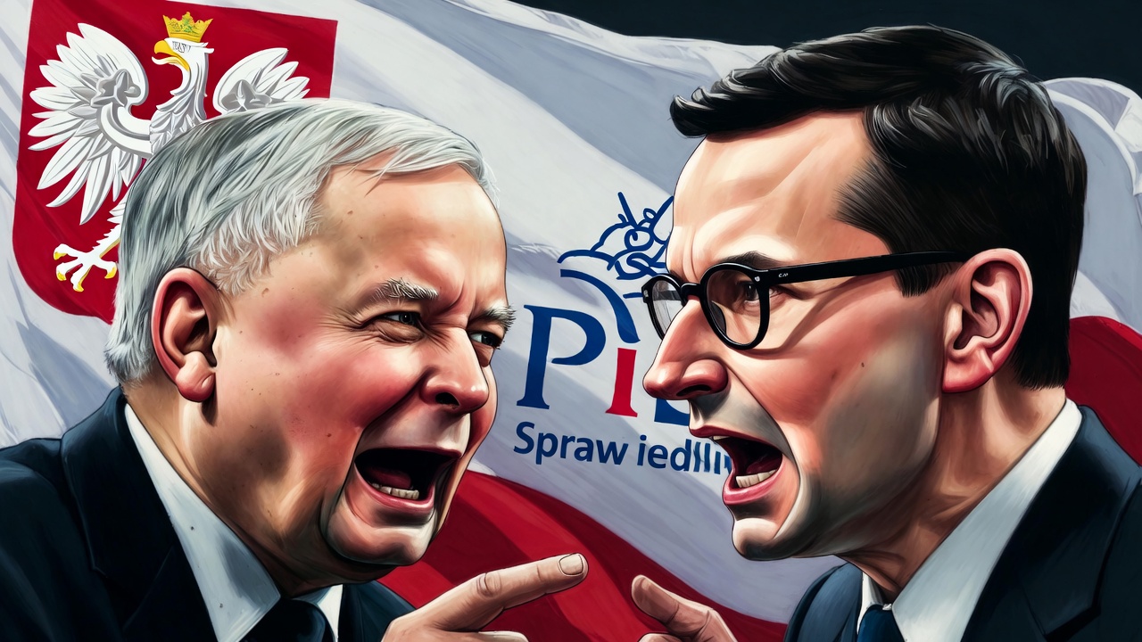 PiS pęka. Spór Kaczyńskiego z Morawieckim