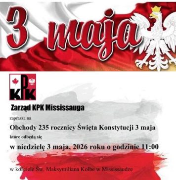 Obchody 3 maja w Mississauga
