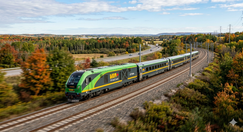 Poilievre przeciwko budowie szybkiej kolei