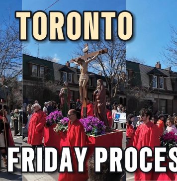 Wielkopiątkowa procesja w Toronto