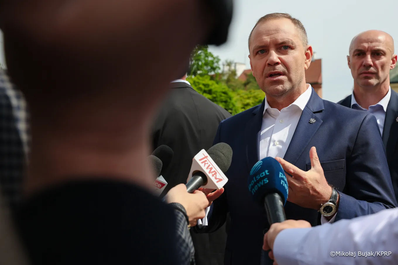 Nawrocki krytykuje decyzję Zełeńskiego – zaproponuje kapitule odebranie Zełeńskiemu “Orła Białego”