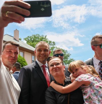 Prezydent Nawrocki na 80. urodzinach Donalda Trumpa
