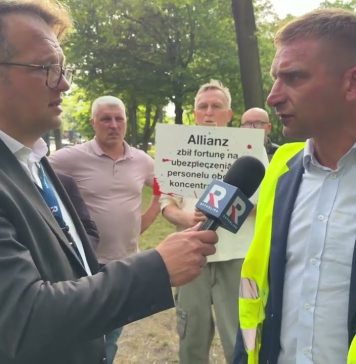 Robert Bąkiewicz pobity przez niemiecką policję w Berlinie