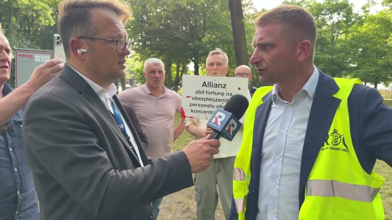 Robert Bąkiewicz pobity przez niemiecką policję w Berlinie