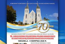 70 Pielgrzymka Polonii do Sanktuarium Męczenników Kanadyjskich w Midland